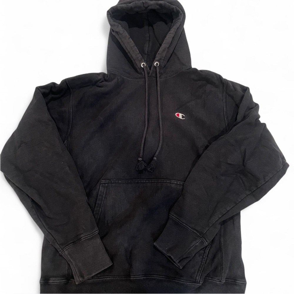 Champion Men's Classic Black Hoodie